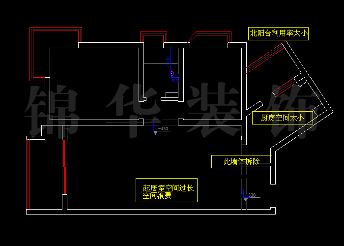 世茂濱江2棟3單元3102室 戶(hù)型